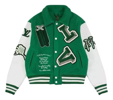 chaqueta louis vuitton blanca